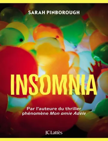 Insomnia de Sarah Pinborough, couverture du livre