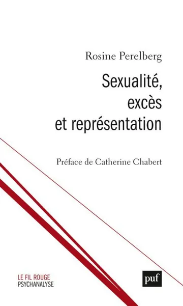Sexualite exces de Rosine Perelberg, couverture du livre