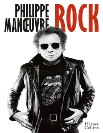 Rock de Philippe MANŒUVRE, couverture du livre