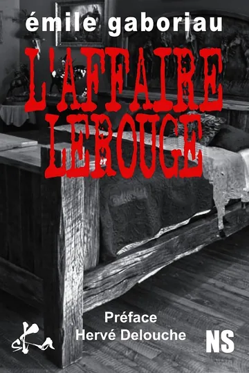 L'affaire Lerouge d’Emile Gaboriau, couverture du livre