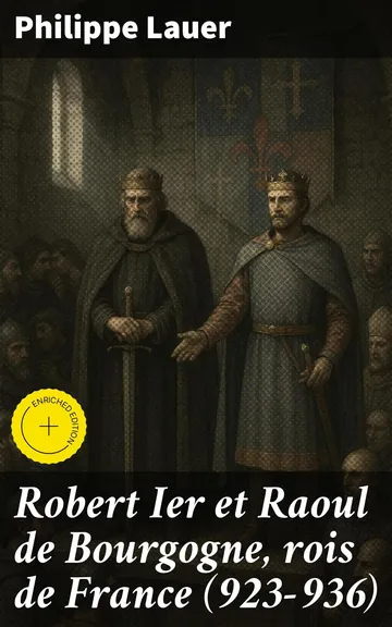 Robert Ier et Raoul de Bourgogne, rois de France (923-936) de Philippe Lauer, couverture du livre