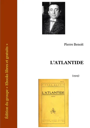 L’Atlantide de Pierre Benoit, couverture du livre