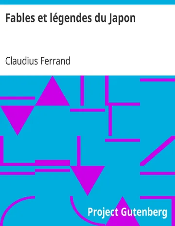 Fables et légendes du Japon de Claudius Ferrand, couverture du livre