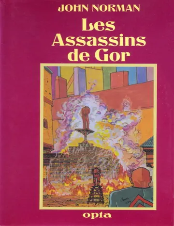 Les Assassins de Gor de John Norman, couverture du livre