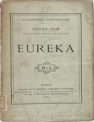 Eureka d’Edgar Allan Poe, couverture du livre