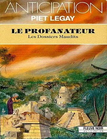 Le Profanateur de Piet Legay, couverture du livre