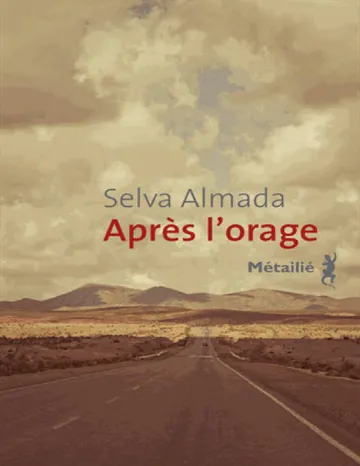 Après l’orage de Selva Almada, couverture du livre