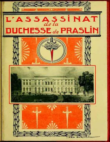 L'Assassinat de la Duchesse de Praslin d’Albert Savine, couverture du livre