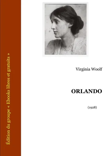 Orlando de Virginia Woolf, couverture du livre