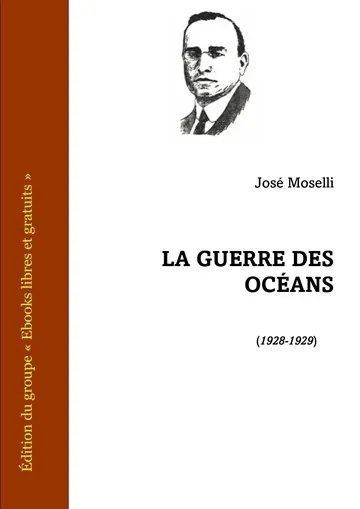 La Guerre des océans de José Moselli, couverture du livre