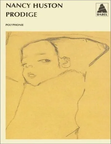 Prodige de Nancy Huston, couverture du livre