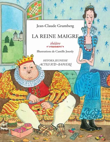 La reine maigre (French Edition) de Jean-Claude Grumberg, couverture du livre