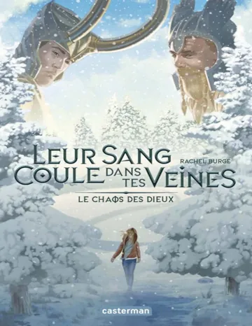 Leur sang coule dans tes veines [2] Le Chaos des Dieux de Rachel Burge, couverture du livre