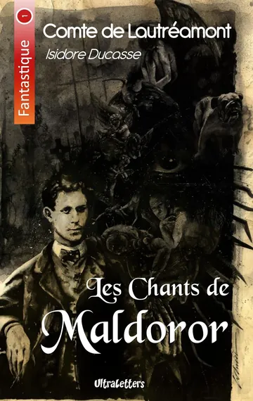 Poésies de comte de Lautréamont, couverture du livre