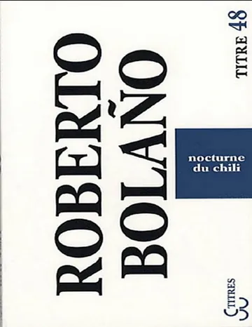 Etoile distante de Roberto Bolaño, couverture du livre