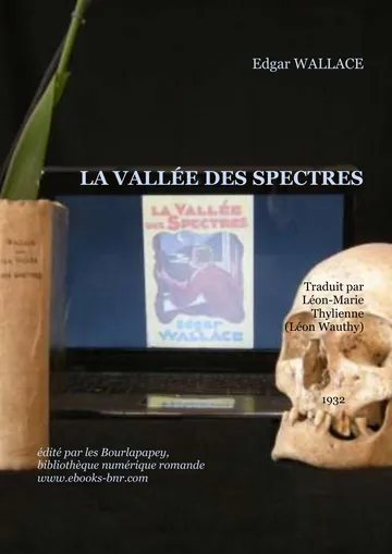 La Vallée Des Spectres d’Edgar Wallace, couverture du livre