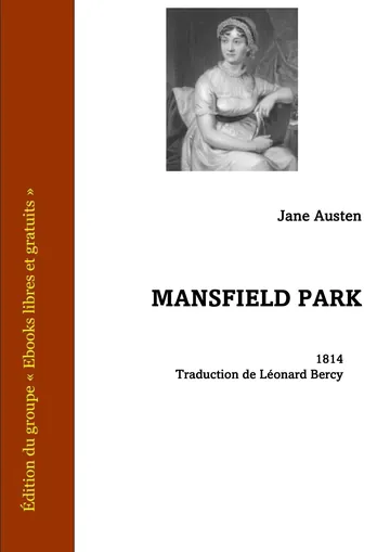 Mansfield park de Jane Austen, couverture du livre