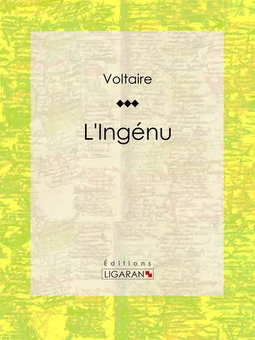 L'Ingénu de Voltaire, couverture du livre