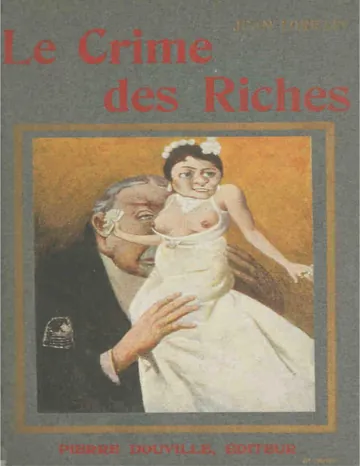 Le crime des riches de Jean Lorrain, couverture du livre