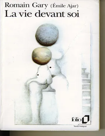 la vie devant soi d’émile Ajar, couverture du livre