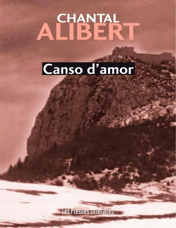 Canso d'amor de Chantal Alibert, couverture du livre