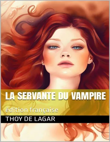 La servante du vampire de Thoy de Lagar, couverture du livre