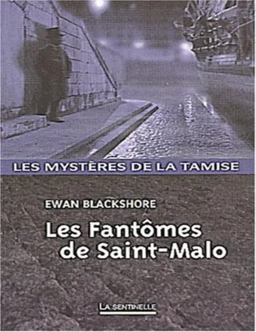 Les fantômes de Saint-Malo d’Ewan Blackshore, couverture du livre