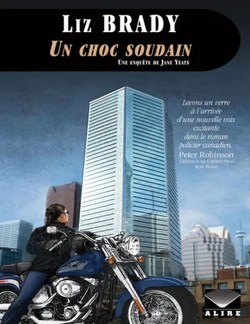 Un choc soudain de Liz Brady, couverture du livre