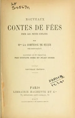 Nouveaux contes de fées pour les petits enfants de Sophie, comtesse de Ségur, couverture du livre
