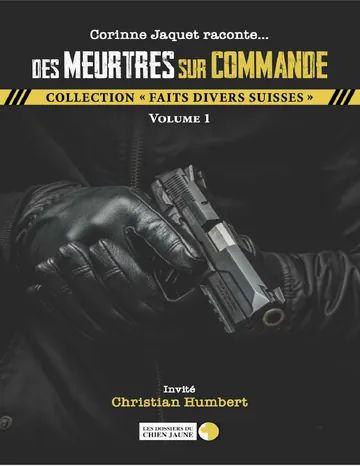Des meurtres sur commande de Corinne Jaquet, couverture du livre
