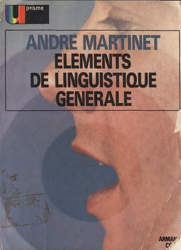 Elements de ling d’Unknown, couverture du livre