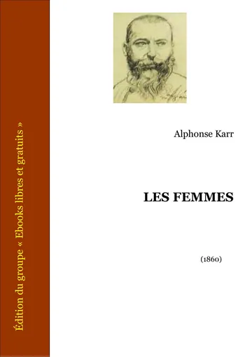 Les Femmes d’Alphonse Karr, couverture du livre