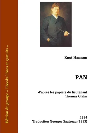 Pan de Knut Hamsun, couverture du livre