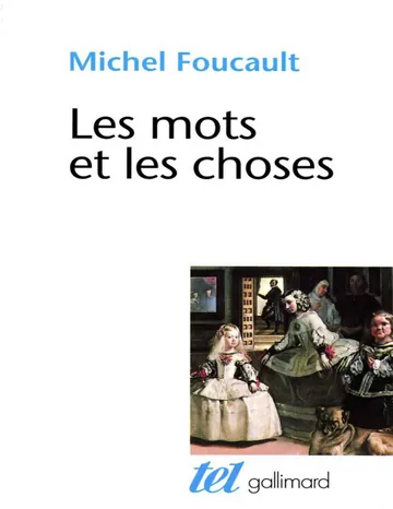Les Mots et les choses de Michel Foucault, couverture du livre
