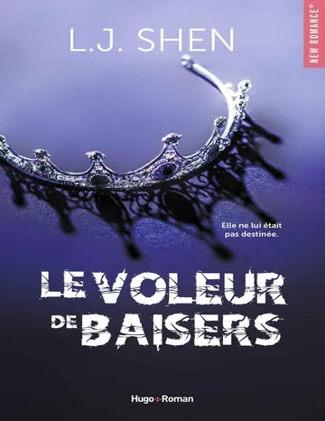Le voleur de baisers de L. J. Shen, couverture du livre
