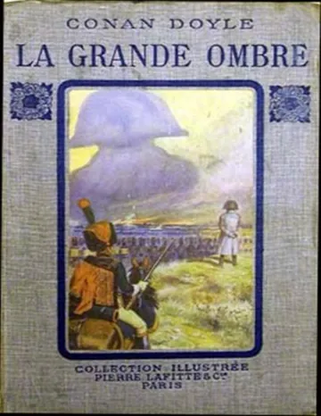 La grande ombre d’Arthur Conan Doyle, couverture du livre