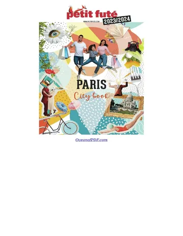 Paris 2023 Petit Futé de Jean-Paul Labourdette Dominique Auzias, couverture du livre
