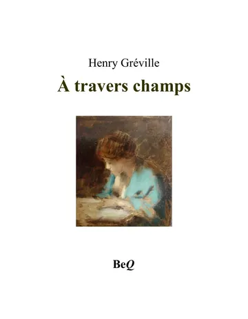 À travers champs d’Henry Gréville, couverture du livre