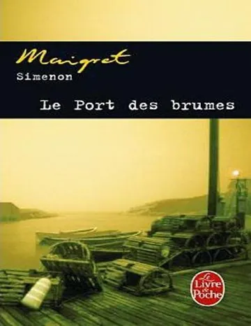 Le port des brumes de Georges Simenon, couverture du livre