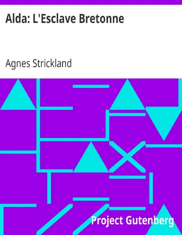 Alda: L'Esclave Bretonne d’Agnes Strickland, couverture du livre
