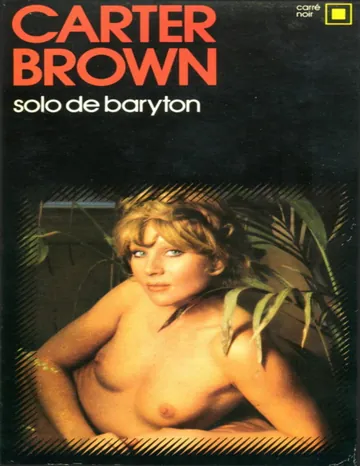 Solo de baryton de Carter Brown, couverture du livre