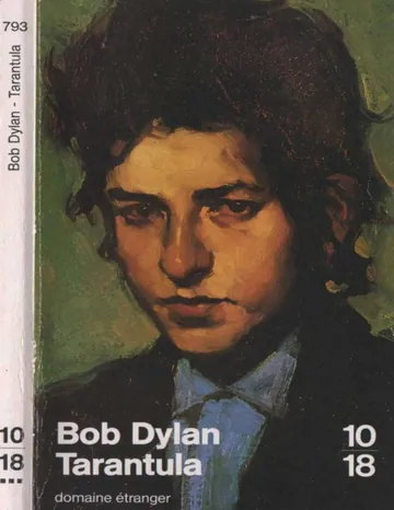 Tarentula de Dylan Bob, couverture du livre
