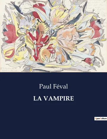 La vampire de Paul Féval, couverture du livre