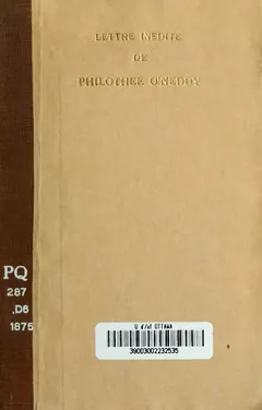 Lettre inédite - Philothée O’Neddy