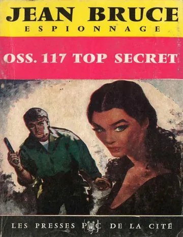 OSS 117 Top secret de Jean Bruce, couverture du livre