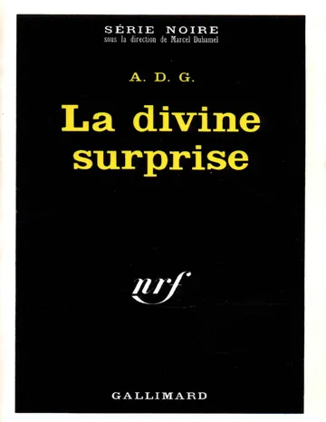 La divine surprise d’A.D.G., couverture du livre
