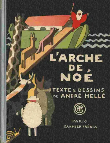 L'Arche de Noé d’André Hellé, couverture du livre