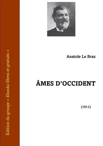 Âmes d'Occident d’Anatole Le Braz, couverture du livre