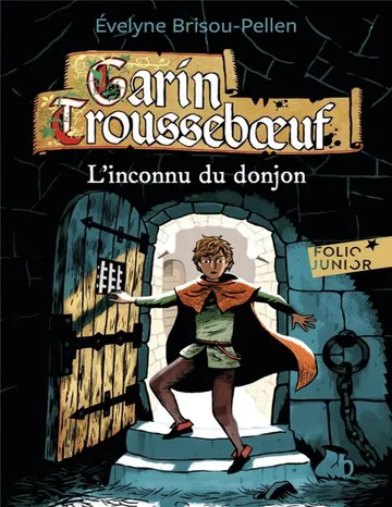 L'inconnu du donjon d’Evelyne Brisou-Pellen, couverture du livre