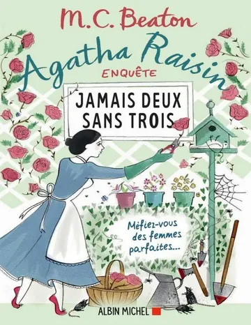Jamais deux sans trois de M. C. Beaton, couverture du livre